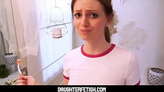 Teen Stepdaughter Brushing Teeth Fuck POV Thumb