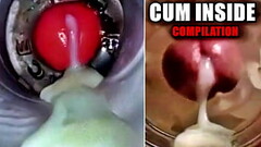 Close-up FUCK and CUM INSIDE! Big gay COMPILATION / Fleshlight Cum Thumb