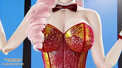 [MMD] HyunA - Lip &amp_ Hip Ahri Seraphine Sexy Kpop Dance League Of Legends KDA Uncensored Hentai Thumb