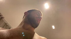 VERBAL ALPHA SHOW OFF NAKED COCK AND HAIRY BALLS Thumb