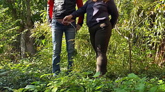 My stepmom needs stepson'_s attention outdoors Thumb