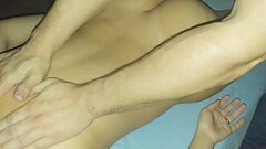 I cuckold husband taken my naughty wife into a real professional sensual massoterapeust and look wah Thumb
