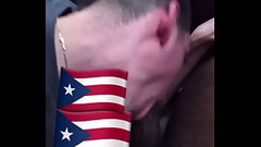 Man Getting Some Throat Thumb