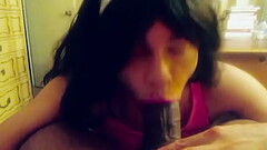 Old Video of Me Sucking One of My First Gigantic Dicks! Thumb