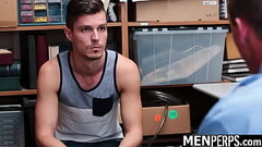 Shoplifter Twink Has to Spread His Legs for LP Officer - Menperps Thumb