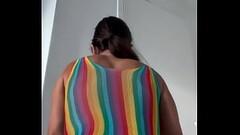 Nastya nass Twerking in Transparent Dress Thumb