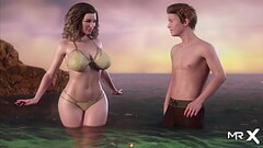 TreasureOfNadia - Beach Cum On Mature Body E2 #79 Thumb