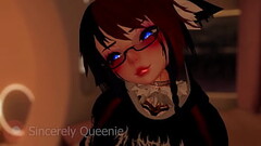Futanari x Femboy getting Pegged and fucked - VRChat - Hentai Thumb