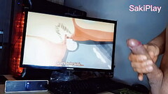 Padrasto se queda en casa se masturba en secreto viendo hentai Thumb