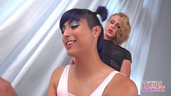 TGIRL PORNSTAR: Dahlia Bloom Makes Love to Pixi Lust! Thumb