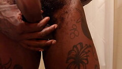 Hallelujah Johnson BBC Masturbating Thumb
