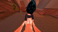 POV Fubuki Tatsumaki me muestra su culo para que no pare hasta que la llene de semen Thumb