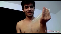 Unfathomable anal and pissing in homosexual xxx Thumb