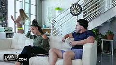 Guy Relieves his Sexual Tense with Blonde Sister, Sloan Harper, Peter Green Thumb