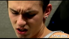 Youthful twink likes lollipop Thumb