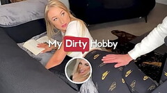 (Taiga LaLoca'_s) Bf Rubs Her Ass Each Stroke Makes Her Hornier She Ends Up With His Dick Cum In Thumb