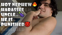 Harasses Me Hard Cock Bback for his Teen Ass - Con Alex Barcelona Thumb
