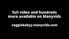 please fuck my ass: butt plug JOI - preview - full video on manyvids - veggiebabyy Thumb