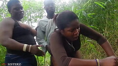 LOCAL MAN HAVING SEX IN THE BUSH WITH TWO SIN SISTERZ  BBW HARDCORE STYLES Thumb