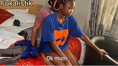 Horny Petite University of Ibadan girl Laura gets pussy stretched by step-mum'_s sugar boy (Full Thumb