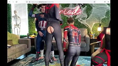 cosplay gay kerels in sexy outfit, ferme kerels zijn erg geil, doe je me ze mee? Thumb