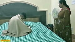 Indian Bengali stepmom hot rough sex with teen son! with clear audio Thumb