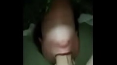 Deepthroat upside down and cum in mouth Thumb
