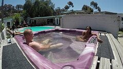 Dayanara Naked Hot Tub LEFT 1 Thumb