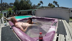 Dayanara Naked Hot Tub LEFT 2 Thumb