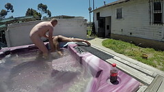 Dayanara Naked Hot Tub LEFT 3 Thumb