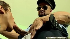 Police officer anal breeds skinny Latin and facializes him Thumb