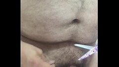 Me crece muy largo el pelo del pito y si hago una sesi&oacute_n larga de paja colocado me hago da&nt Thumb