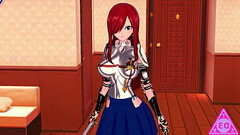 KOIKATSU Erza natsu Fairy Tail, have sex blowjob handjob and cumshot uncensored... Thereal3dstories Thumb