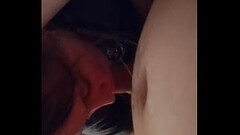 KC sucking Pacheco'_s cock trying to take my cum. Thumb