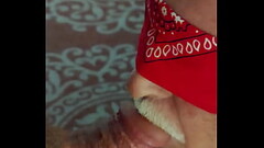Multiple orgasm blowjob with pig Thumb