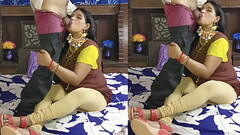 (फूल फेस के साथ वीडियो) होटल में मेरे भतीजे ने भाभी को बिना मास्क चोदा Thumb
