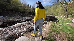 Tourists decided to make a blowjob in nature - Angelya.G Thumb