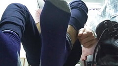 Lick my big boots and sweaty male 9.5 feet Thumb