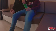 I put my dick in a box of chips and served my stepmom! HER reaction was amazing! Thumb