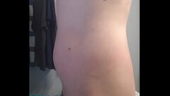 White thong G-string underware Thumb