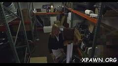 Succulent blonde milf demonstrates oral skills Thumb