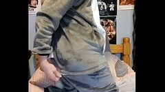 Nerdy Twink asks if big wants him to jerk off in his hoodie Thumb
