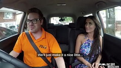 Busty tattoo babe blows and rides tutor until mouth spermed Thumb