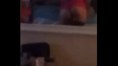 Lil blonde badass posing with her perfect ass Thumb