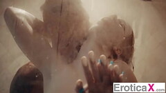 Steamy Shower Foreplay Leads To Bedroom Fucking - Quinton James, Nala Brooks - EroticaX Thumb