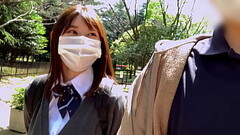 ハメ撮り　キレイと可愛いを兼ね備えたJKとハメ撮りセックス。美乳おっぱいを揉みまくり。パイパンマンコも刺激を受けてイキまくり。容姿端麗な女子校生に豪快な中出し。 https://bit.ly/3Mvw Thumb