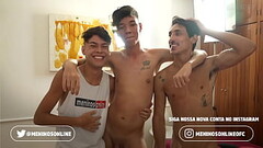 Making Of -  J&uacute_nior Peixoto &amp_ Enzo Matteuz &amp_ Hanry Onlyjapa - Bareback (Prazer Matina Thumb