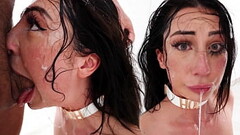 INSANE FACE FUCK! Sweet Girlfriend Turns Into INSATIABLE Hoe - MILLIDOLLARJUICE Thumb