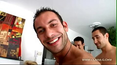 Euro Blonde Jasmine Rouge Teaser#2 - double pussy gangbanged by Mike Angelo, Titus Steel and Mugur Thumb