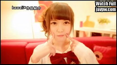 Cute Japanese Girl Squirting Thumb
